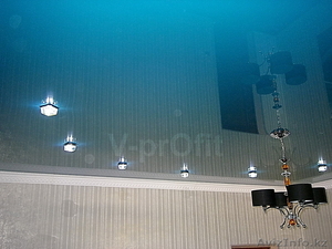 глянцевые натяжные потолки #1623288