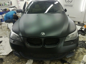 Матовая черная пленка 3 вида,  автовинил #1624900