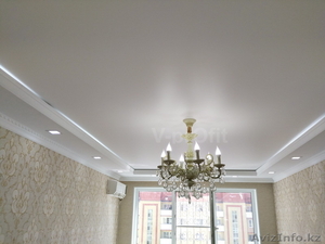 сатиновые натяжные потолки #1623291