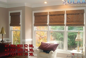 Римские шторы,  жалюзи,  рулонные шторы солнцезащитные системы #1631341