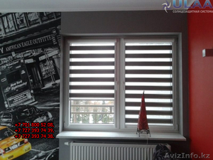Рулонные шторы день-ночь,  жалюзи,  солнцезащитные системы #1631437