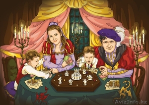 Портрет в сказочном стиле на заказ #1636826