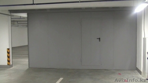 Противопожарные ворота  сдвижные (откатные) с калиткой #1636820