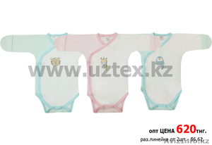 Боди-распашонка ОПТОМ #1635844