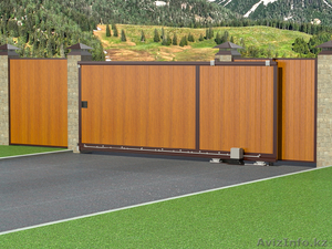 Откатные ворота,  ручное управление #1636635