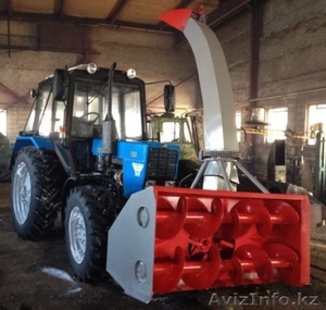 Шнекороторный снегоуборочный комплекс СШР-2, 0ПМ на трактор МТЗ-82 #1638844