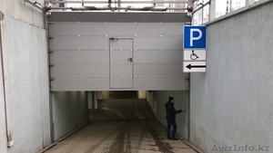 Противопожарные ворота  со встроенной калиткой  #1637078