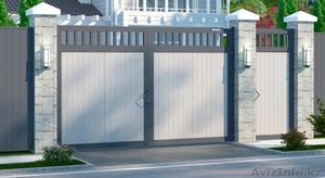 Рольставни,  роллставни,  ролеты,  рольворота. Окна. Ворота. #1637443