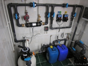 Установка оборудования для бассейнов. #1638574