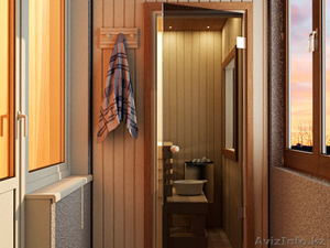 Финские сауны для балконов,  квартир и частных домов. #1638578