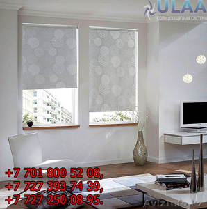 Рулонные,  римские шторы,  жалюзи,  защитные рольставни #1641058
