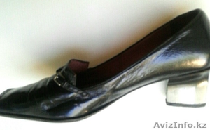 Туфли итальянские кожаные лакированные. р-р 38. б/у. #1640489