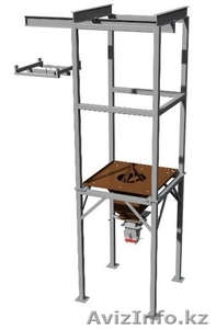 Комплекс для перегрузки содержимого мешков