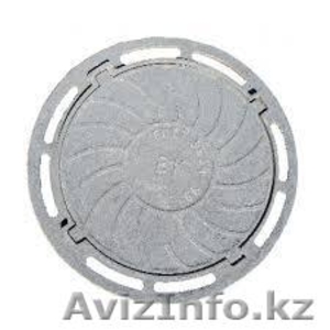 Люки чугунные,  тип-Л,  круглый,  ГТС   #1644260