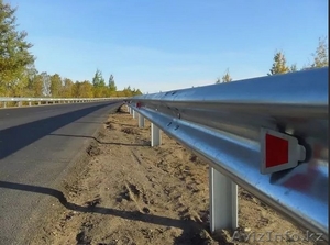 Дорожные металлические барьерные ограждения  #1643612