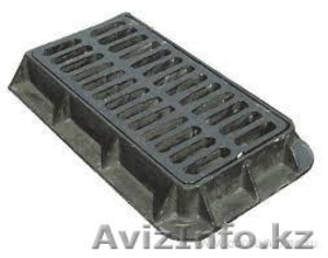 Дождеприемник из высокопрочного чугуна D400,  прямоугольный #1644250