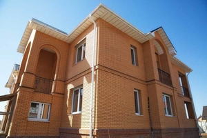 Облицовка коттеджей кирпичом #1645578