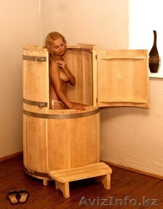 Кедровая бочка,  парение,  релакс процедура #1643571