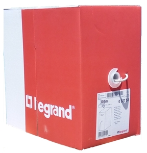 Кабель Legrand UTP 4 пары категории 5е,  PVC,  305 м в коробке #1646071