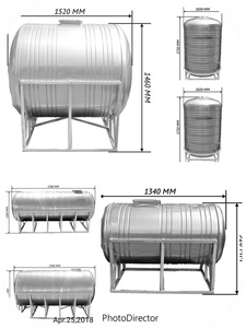 Емкости из нержавейки - для воды #1647084