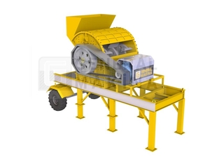 Мобильная кубиковая дробилка  #1650756