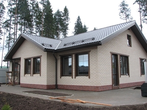 Облицовка фасадов кирпичом от ТОО 