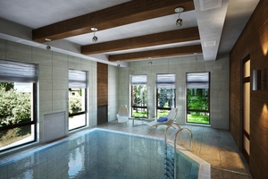 Строительство бассейнов частных домах от ТОО 