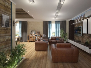 Ремонт четырехкомнатной квартиры от ТОО  #1655119