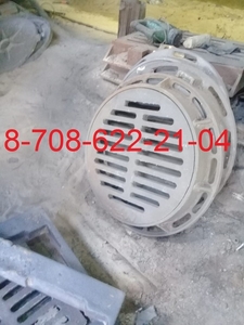 Люки чугунные Казахтелеком с шарниром и с замком Тип С ГОСТ 8591-76 #1656782