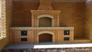 Строительство печных комплексов на улице. #1659445