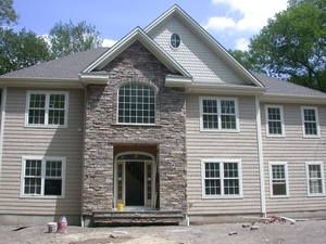 Облицовка фасадов сайдингом и кирпичом от УютСтройКараганда  #1659433