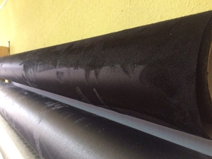 Алькантара на поролоне черная,  самоклеющаяся алькантара на поролоне,  замша #1661878