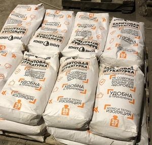 Баритовая штукатурка для отделки рентген кабинетов #1660154