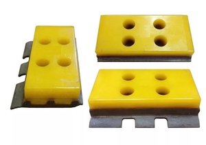 Производим полиуретановые траки (башмаки) гусеницы дорожной #1662163