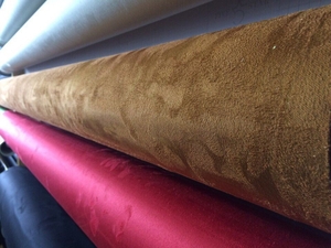 Алькантара коричневого цвета,  alcantara,  автомобильная,  с клеям,  на поролоне и б #1661881