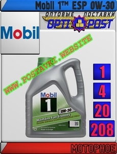 Синтетическое моторное масло Mobil 1™ ESP 0W30 Арт.: MM-001 (Купить в Нур-Султан #1667921