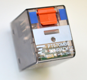 реле PT570МВ0,  4 контакта,  6А,  110VDC+LED #1667875
