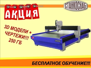 Фрезерный станок с ЧПУ 2100*3000*300мм #1502730