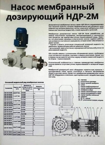 насосы дозировочные НД,  ПТ,  Т,  НДР-2М #1679429