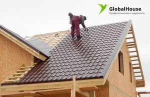 Строительная компания ТОО «GlobalHouse» производит кровельные любой сложности #1680943