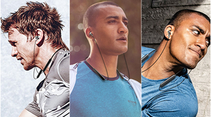 Беспроводные Bluetooth наушники для спорта которые сложно потерять или сломать! #1681800