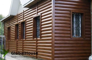облицовка фасадов металлическим сайдингом #1680931