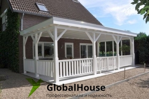 Строительная компания ТОО «GlobalHouse» производит работы по строительству прист #1680912