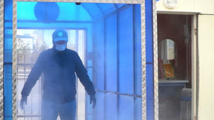 Дезинфекционный тоннель для обработки людей купить в Алматы #1683365