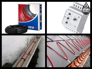 Греющий кабель для обогрева Водостоков,  желобов и кровли #1690351