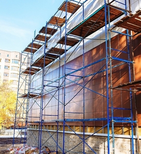 Фасадные строительные леса;  Металлические строительные леса #1693032