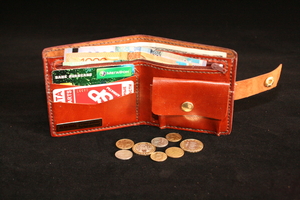 Портмоне ручной работы из кожи  #1693340