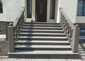 Лестницы из гранита,  мрамора и травертина #1700212