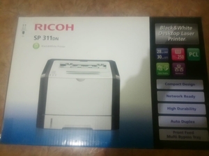  Продам лазерный принтер RICOH SP311DN          #1705781