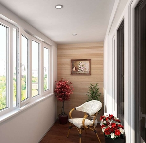 Отделка балконов под ключ. Низкие цены. Скидки. #1424937